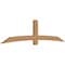 Ekena Millwork Bellingham Timber Gable Bracket, Western Red Cedar, 108"W x 27"H x 3 1/2"D x 5 1/2"F, 6/12 Pitch GBW108X27X0406BEL00SWR - alternate 4